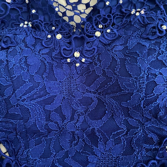 Blue dress Size 5 - Picture 7 of 8